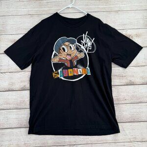 Logic Sayonara Vinyl Days Short‎ Sleeve T-Shirt Adult Size 2XL Black